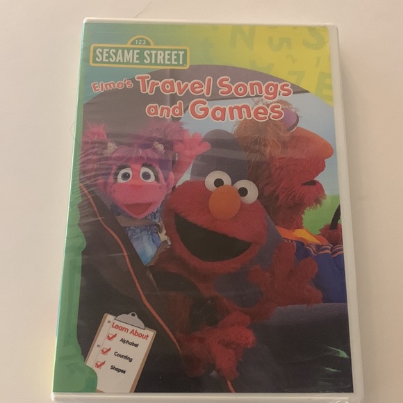 Sesame Street Elmo's Travel Songs And Games sesame Street DVD | Other | Elmos Travel Songs And Games Sesame Street